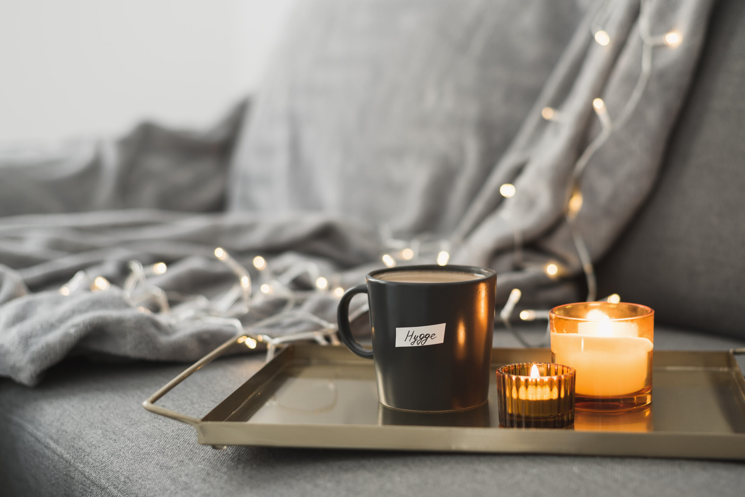 Hygge mit Kerzen